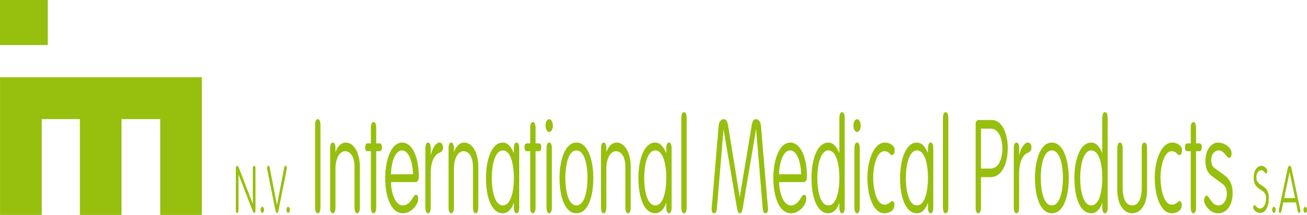 Logo International Medical Products rgb transparant